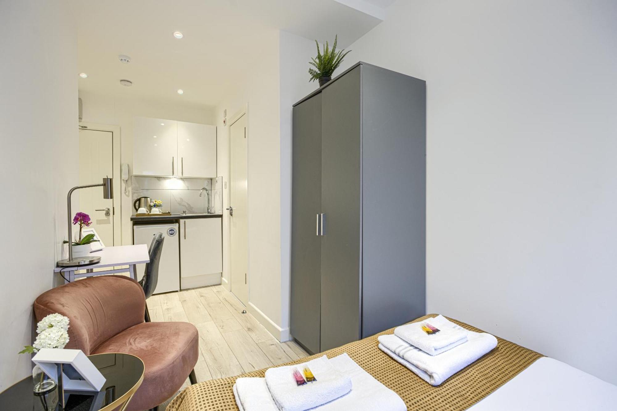 The Finsbury Deluxe Apartments London Exterior foto